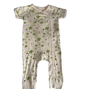 Hanna Andersson Moon & Back one piece sleeper 18-24 mos